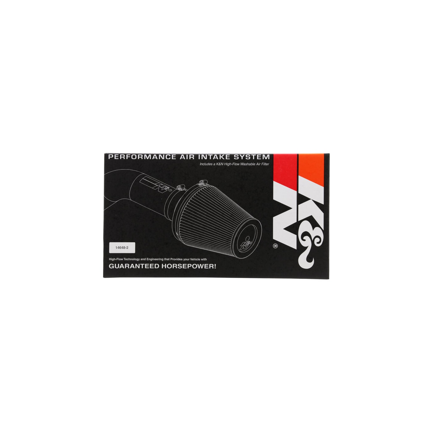 K&N 63-2565 AirCharger Performance Air Intake System 